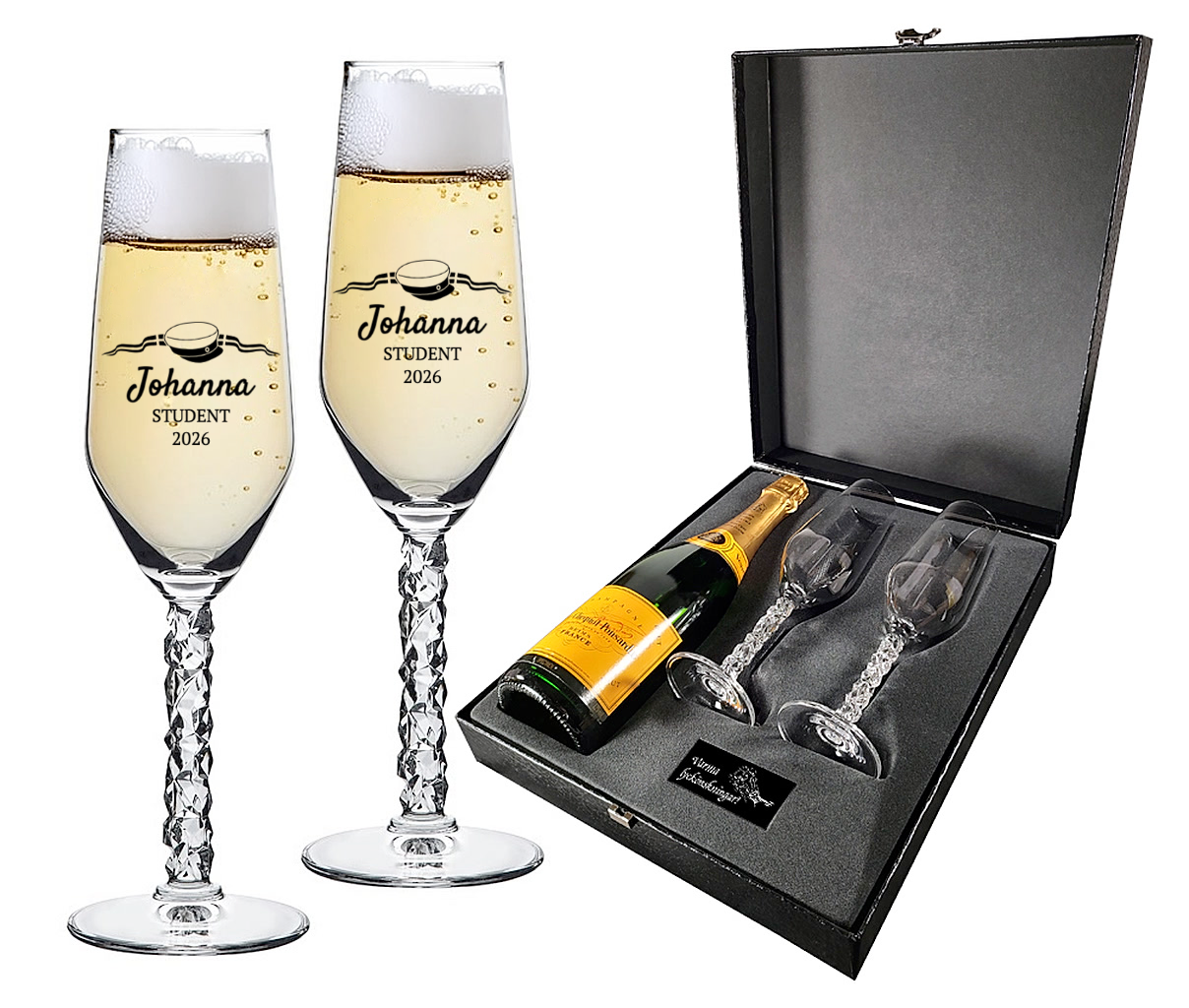 Produktbild förChampagneglas Carat Orrefors 2-pack Classic