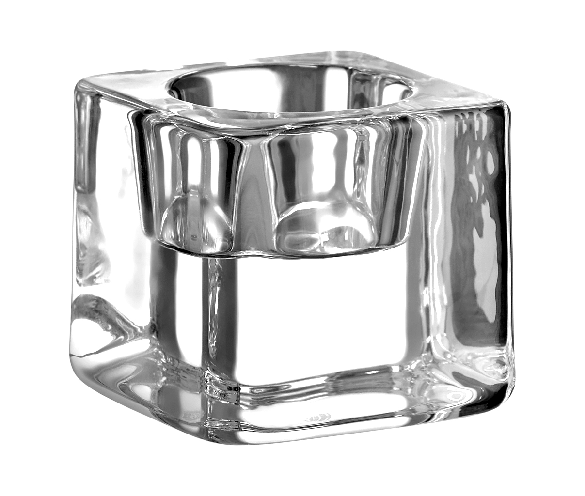 Thumbnail för Ljusstake Orrefors Ice Cube Votive 65 mm